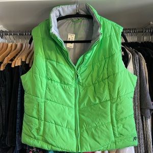 Aeropostale - Kelly Green Puffer Vest